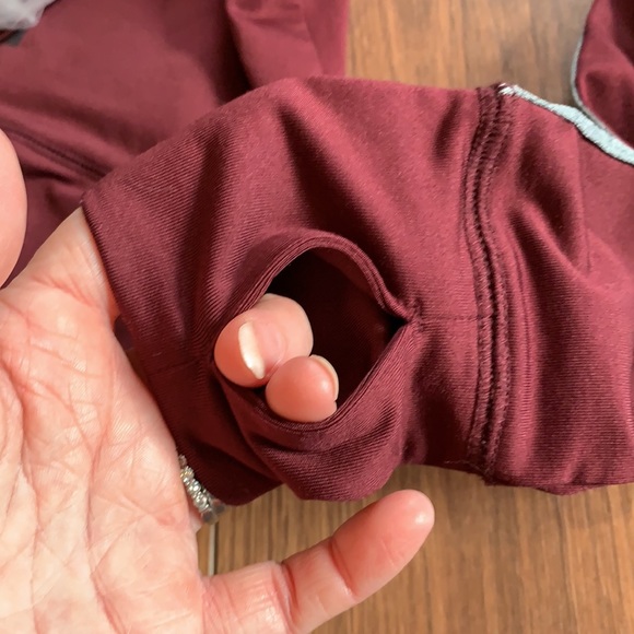 PINK Ultimate Mock Neck Quarter Zip Running Jacket - Picture 7 of 7